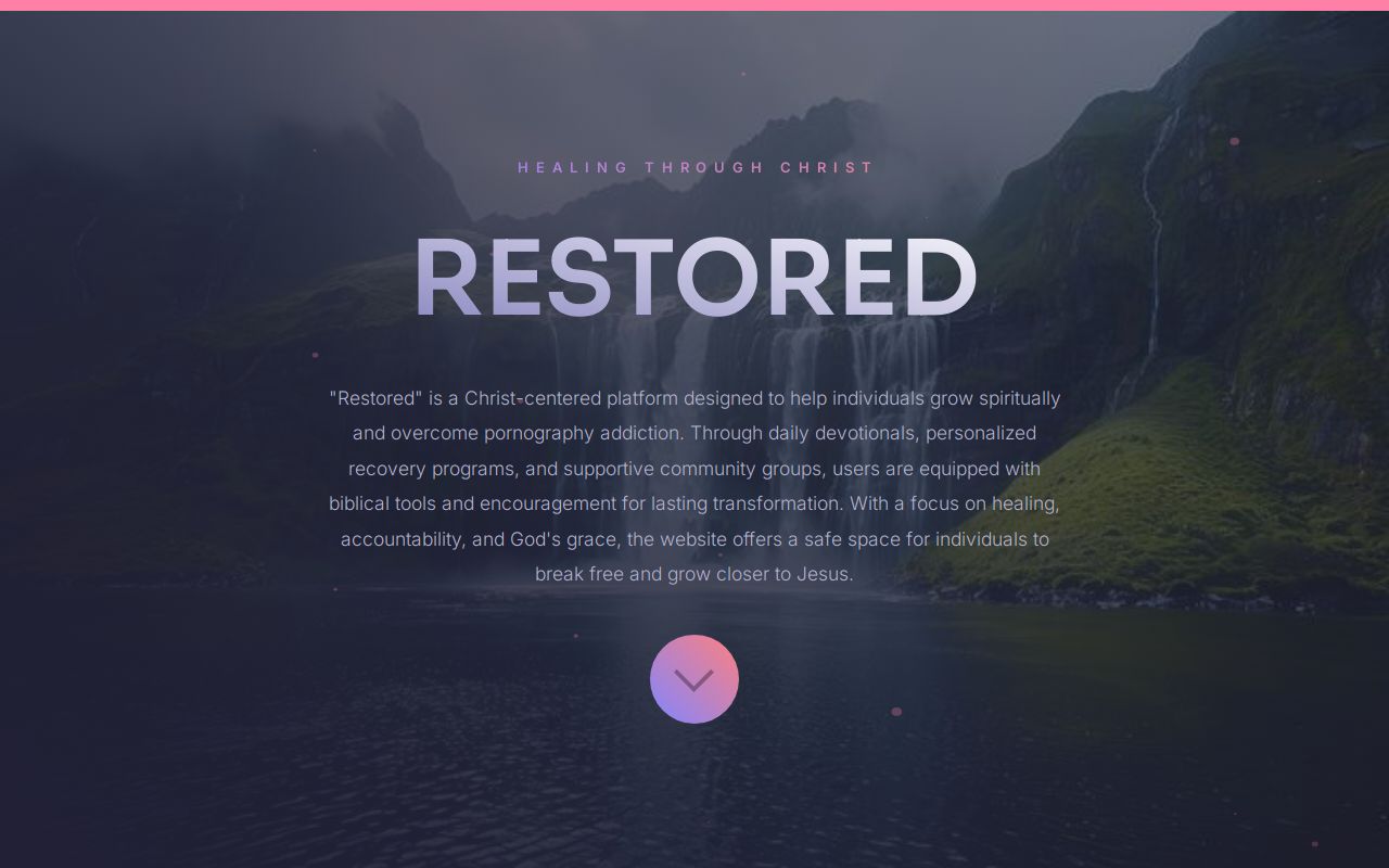 Carrd profile picture for @restored
